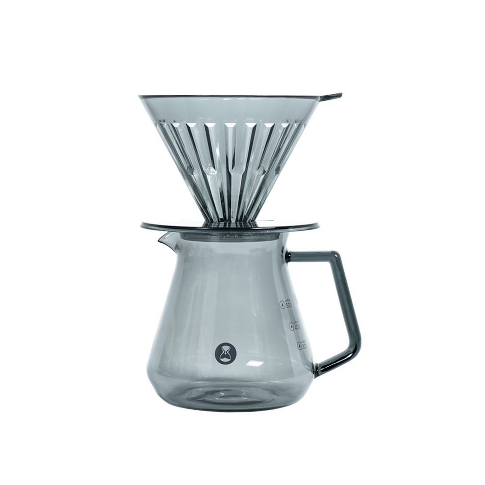 TIMEMORE Crystal Eye Brewer Set PCTG Dripper 02