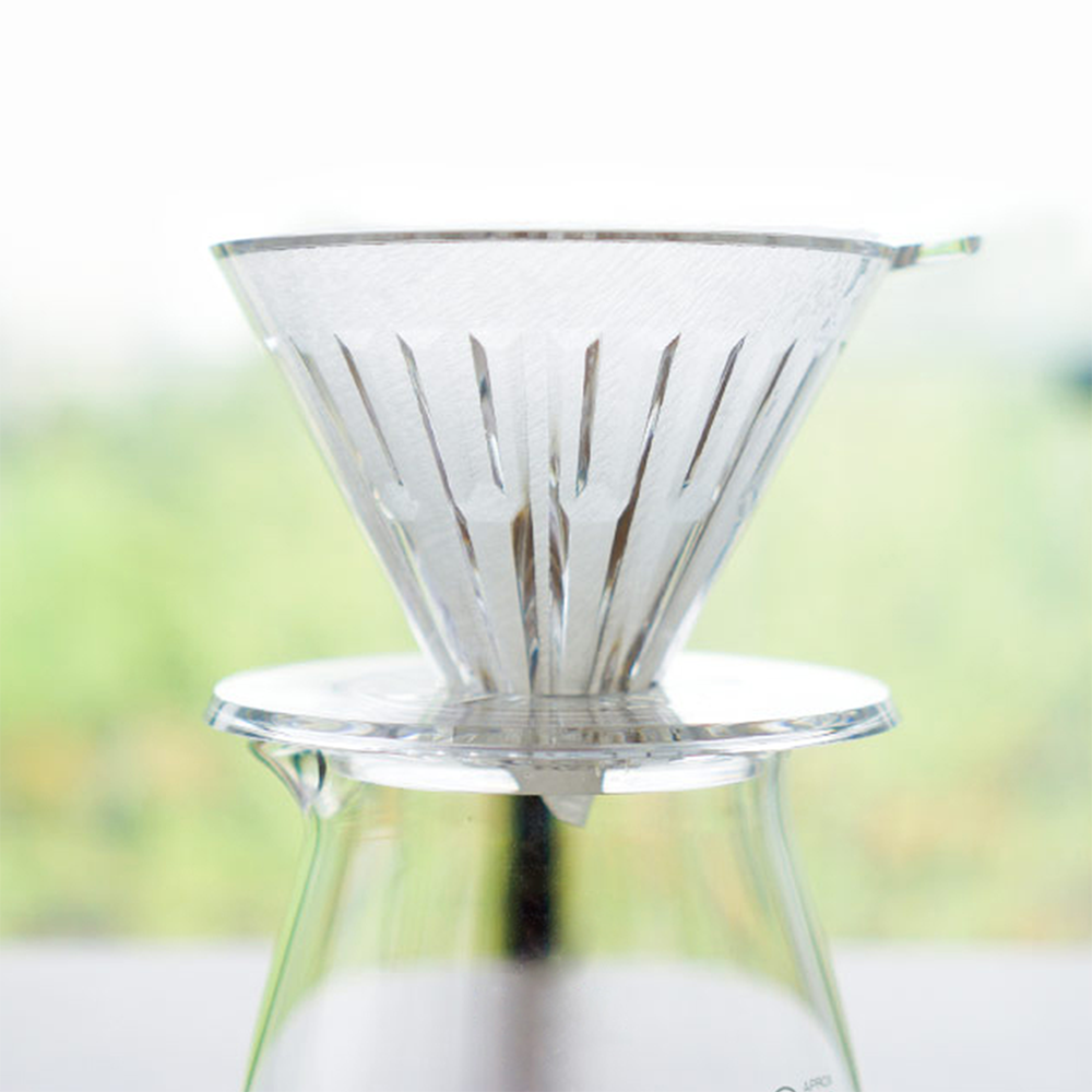 TIMEMORE Crystal Eye Brewer Set PCTG Dripper 02